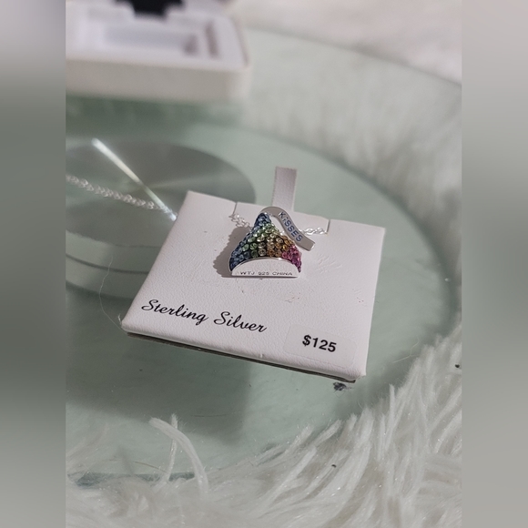 Hershey Rainbow Necklace Sterling Silver - Picture 4 of 5